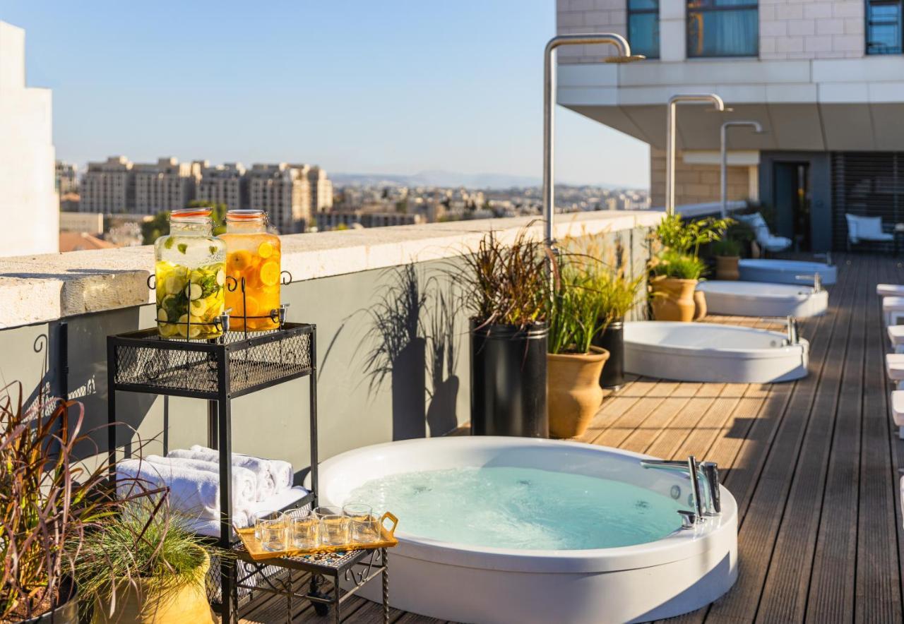 Hotel Brown Machne Yehuda Jerusalem Exterior foto